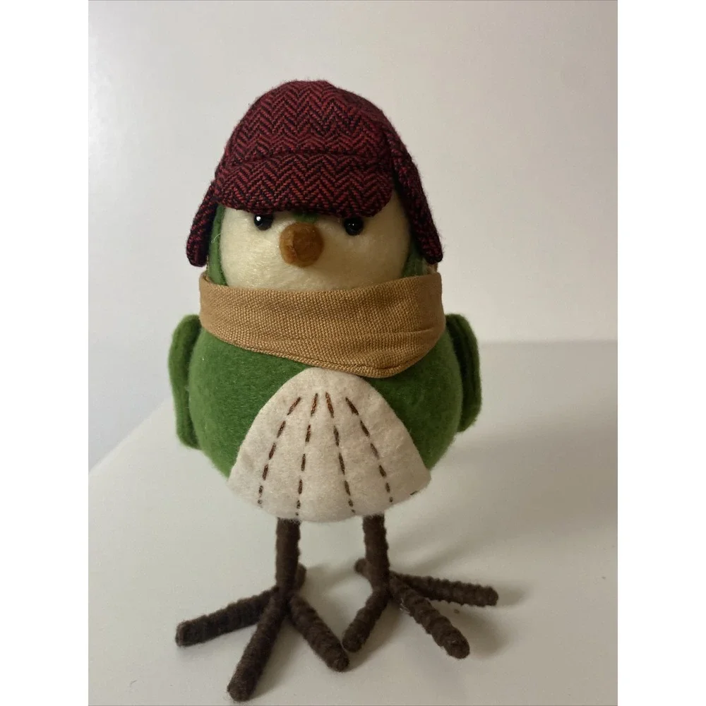 Target Felt CAMPER Bird 2016 Green Featherly Friends Fall Christmas Wondershop
